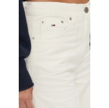 TOMMY JEANS CLAIRE FINE CORD PANT ΠΑΝΤΕΛΟΝΙ ΓΥΝΑΙΚΕΙΟ OFF WHITE