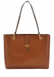 GUESS KUBA NOEL TOTE ΤΣΑΝΤΑ ΓΥΝΑΙΚΕΙΑ COGNAC