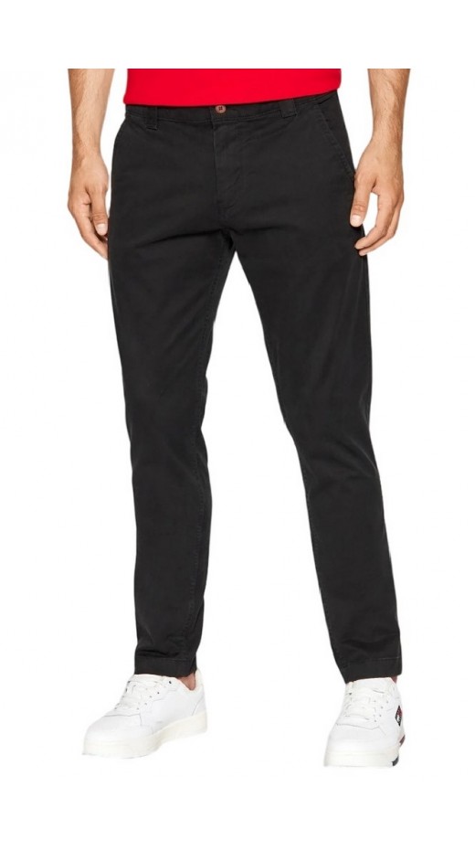 TOMMY HILFIGER TJM SCANTON CHINO PANT ΠΑΝΤΕΛΟΝΙ ΑΝΔΡΙΚΟ BLACK