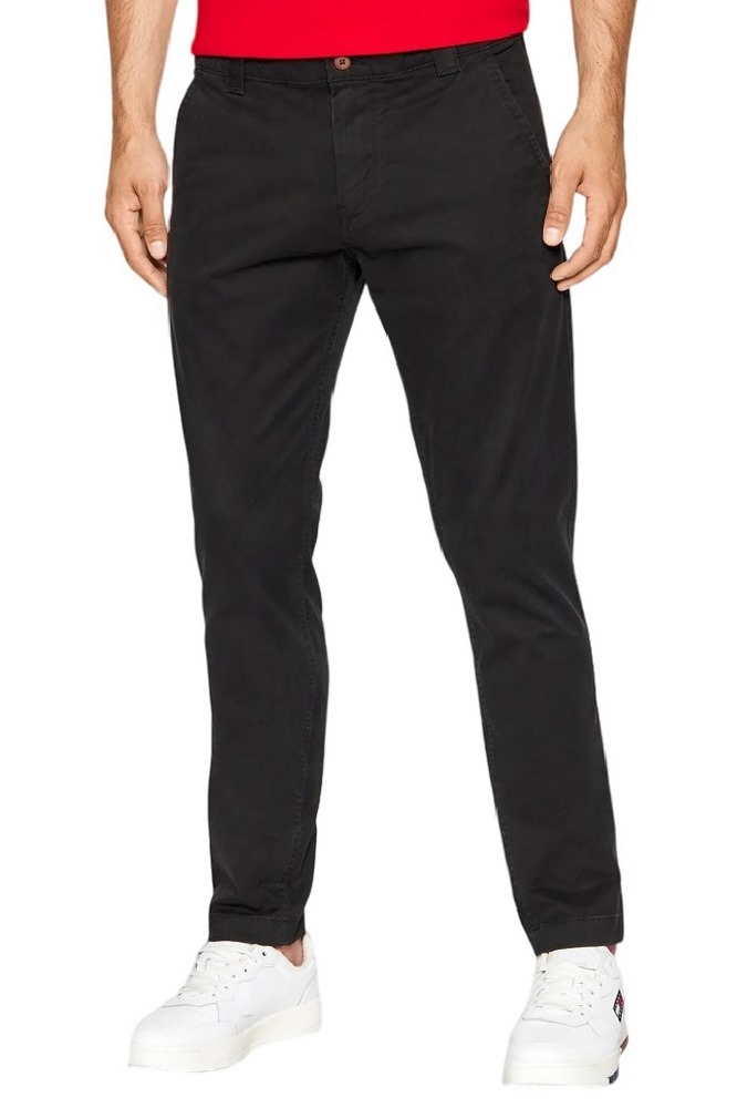 TOMMY HILFIGER TJM SCANTON CHINO PANT ΠΑΝΤΕΛΟΝΙ ΑΝΔΡΙΚΟ BLACK