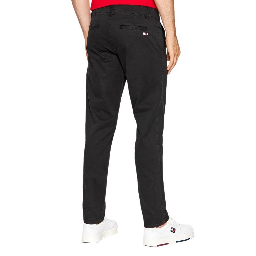 TOMMY HILFIGER TJM SCANTON CHINO PANT ΠΑΝΤΕΛΟΝΙ ΑΝΔΡΙΚΟ BLACK