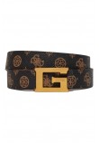 GUESS KUBA ADJ & REV PANT BELT H30 ΖΩΝΗ ΓΥΝΑΙΚΕΙΟ MOCHA