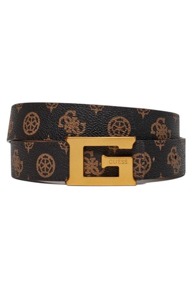 GUESS KUBA ADJ & REV PANT BELT H30 ΖΩΝΗ ΓΥΝΑΙΚΕΙΟ MOCHA