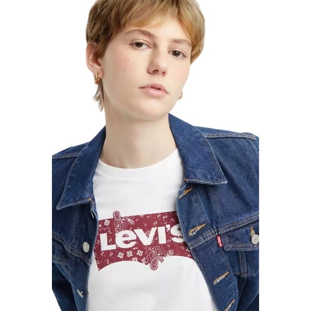 LEVIS THE PERFECT TEE 173692799 T-SHIRT ΜΠΛΟΥΖΑ ΓΥΝΑΙΚΕΙΑ WHITE