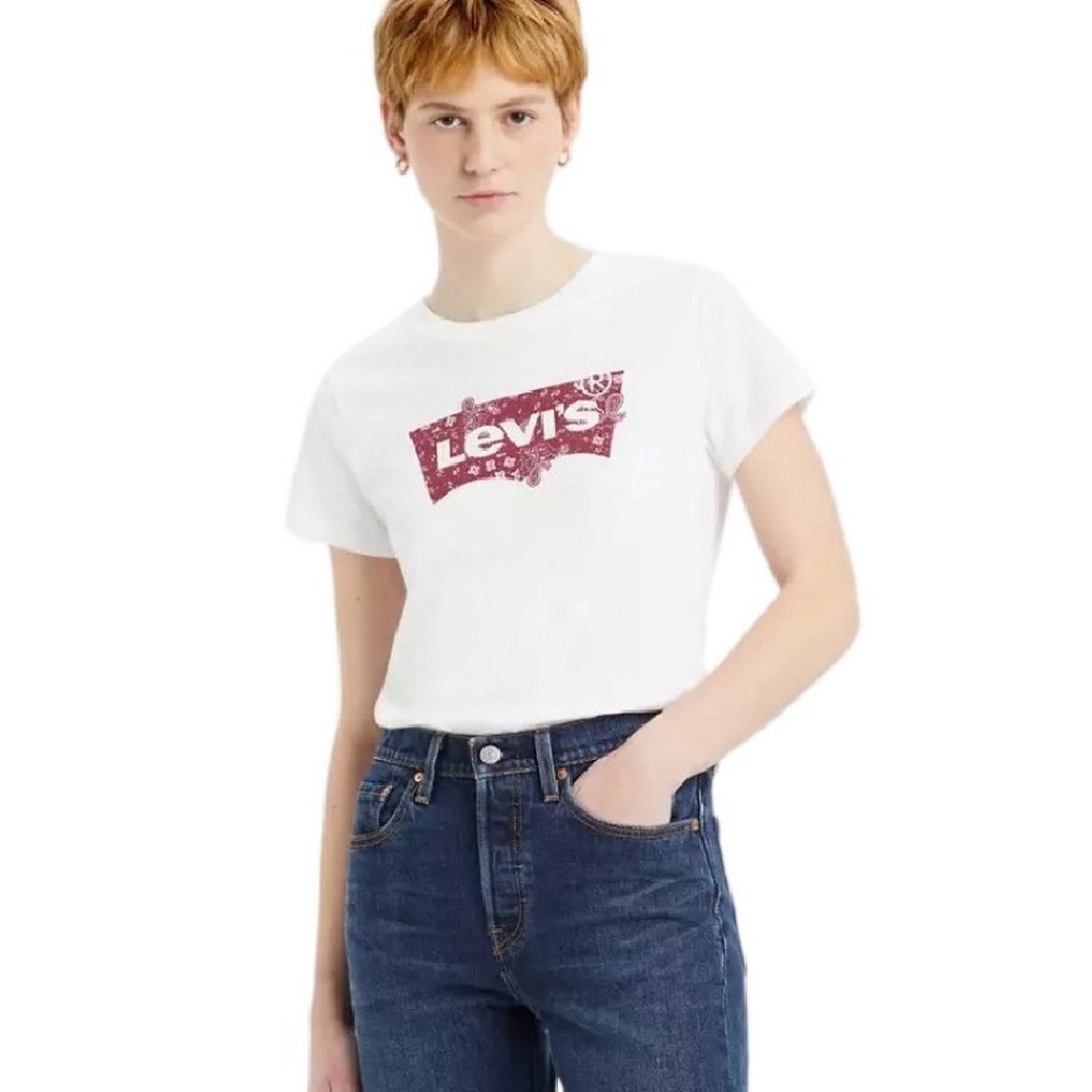 LEVIS THE PERFECT TEE 173692799 T-SHIRT ΜΠΛΟΥΖΑ ΓΥΝΑΙΚΕΙΑ WHITE