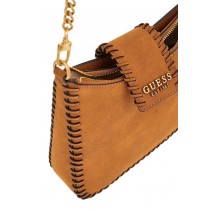 GUESS LIBERA SMALL HOBO ΤΣΑΝΤΑ ΓΥΝΑΙΚΕΙΑ COGNAC