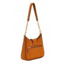 GUESS LIBERA SMALL HOBO ΤΣΑΝΤΑ ΓΥΝΑΙΚΕΙΑ COGNAC