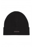 CALVIN KLEIN JEANS INST PATCH BEANIE ΣΚΟΥΦΟΣ ΓΥΝΑΙΚΕΙΟΣ BLACK