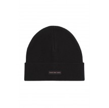 CALVIN KLEIN JEANS INST PATCH BEANIE ΣΚΟΥΦΟΣ ΓΥΝΑΙΚΕΙΟΣ BLACK