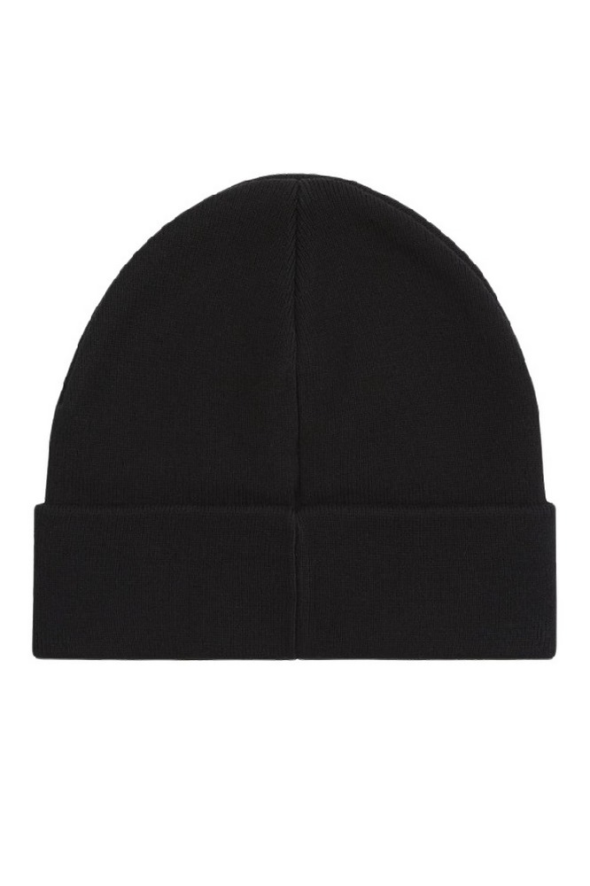 CALVIN KLEIN JEANS INST PATCH BEANIE ΣΚΟΥΦΟΣ ΓΥΝΑΙΚΕΙΟΣ BLACK