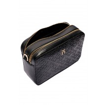 TOMMY HILFIGER DISTINCT CAMERA BAG MONO ΤΣΑΝΤΑ ΓΥΝΑΙΚΕΙΑ BLACK