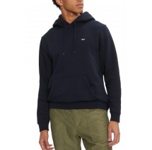 TOMMY JEANS REG S FLAG HOODIE ΜΠΛΟΥΖΑ ΦΟΥΤΕΡ ΑΝΔΡΙΚΗ DARK NAVY