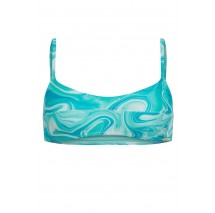 SUPERDRY SDCD PRINT BRALETTE BIKINI TOP ΜΑΓΙΟ ΓΥΝΑΙΚΕΙΟ AQUA