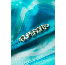 SUPERDRY SDCD PRINT BRALETTE BIKINI TOP ΜΑΓΙΟ ΓΥΝΑΙΚΕΙΟ AQUA