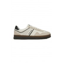 TOMMY JEANS THE GREENWICH LEATHER ΠΑΠΟΥΤΣΙ ΑΝΔΡΙΚΟ WHITE/BLACK