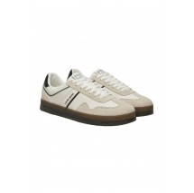 TOMMY JEANS THE GREENWICH LEATHER ΠΑΠΟΥΤΣΙ ΑΝΔΡΙΚΟ WHITE/BLACK