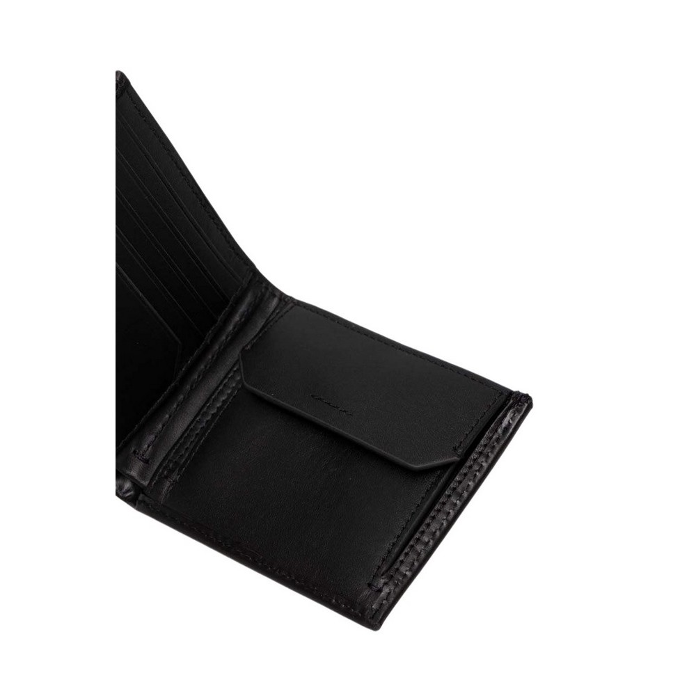 CALVIN KLEIN SMOOTH BIFOLD 5CC W/COIN ΠΟΡΤΟΦΟΛΙ ΑΝΔΡΙΚΟ BLACK