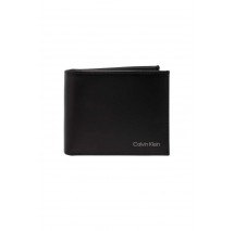 CALVIN KLEIN SMOOTH BIFOLD 5CC W/COIN ΠΟΡΤΟΦΟΛΙ ΑΝΔΡΙΚΟ BLACK