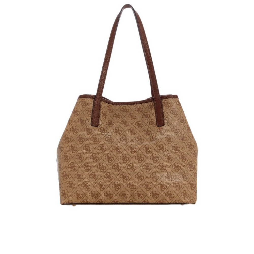 GUESS VIKKY II 2 IN 1 TOTE ΤΣΑΝΤΑ ΓΥΝΑΙΚΕΙΑ LATTE