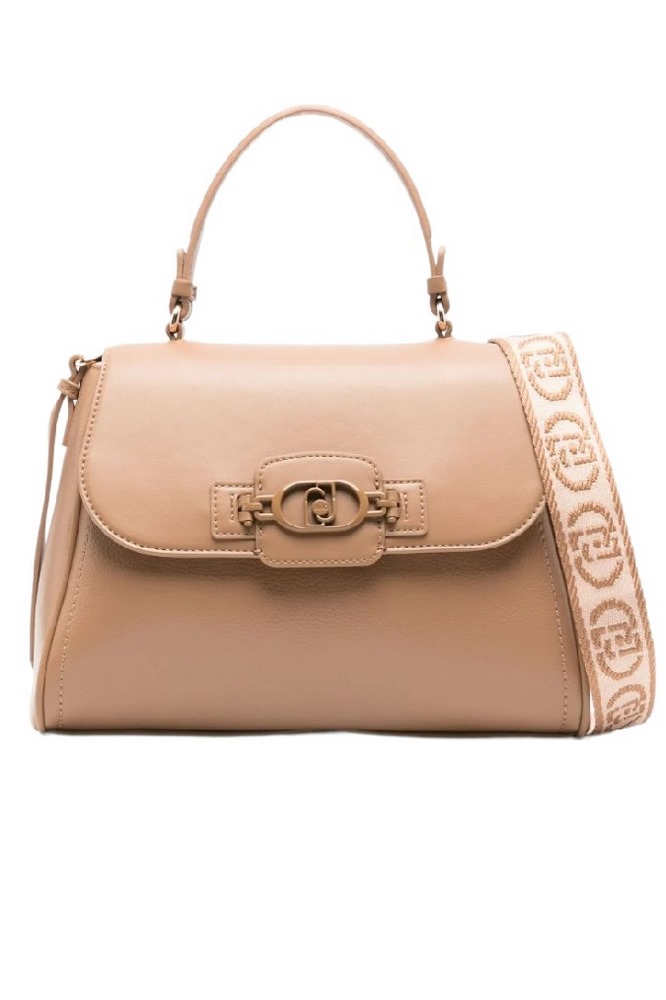 LIU JO TOP HANDLE TOTE BAG ΤΣΑΝΤΑ ΓΥΝΑΙΚΕΙΑ BEIGE