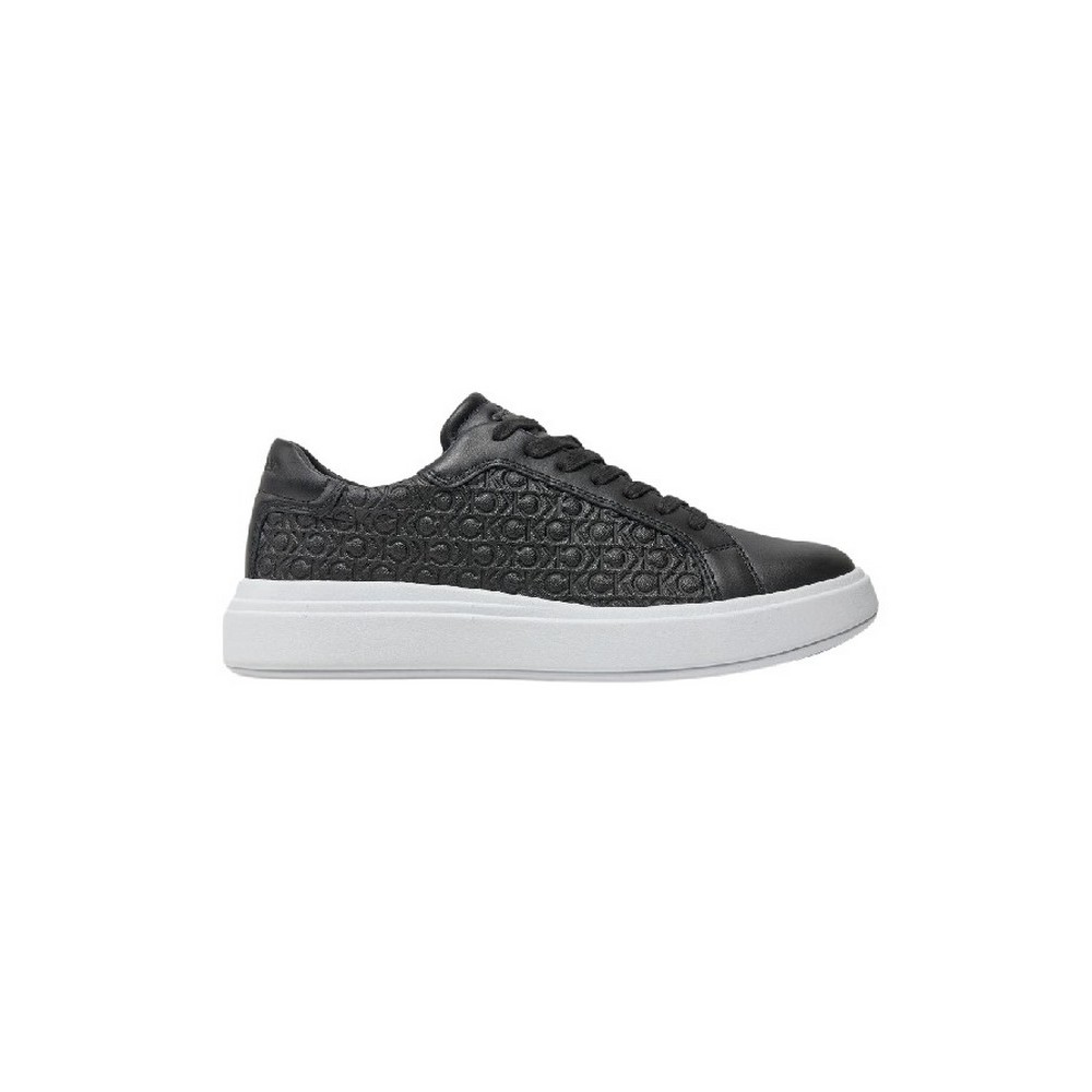 CALVIN KLEIN LOW TOP LACE UP ΠΑΠΟΥΤΣΙ ΑΝΔΡΙΚΟ BLACK