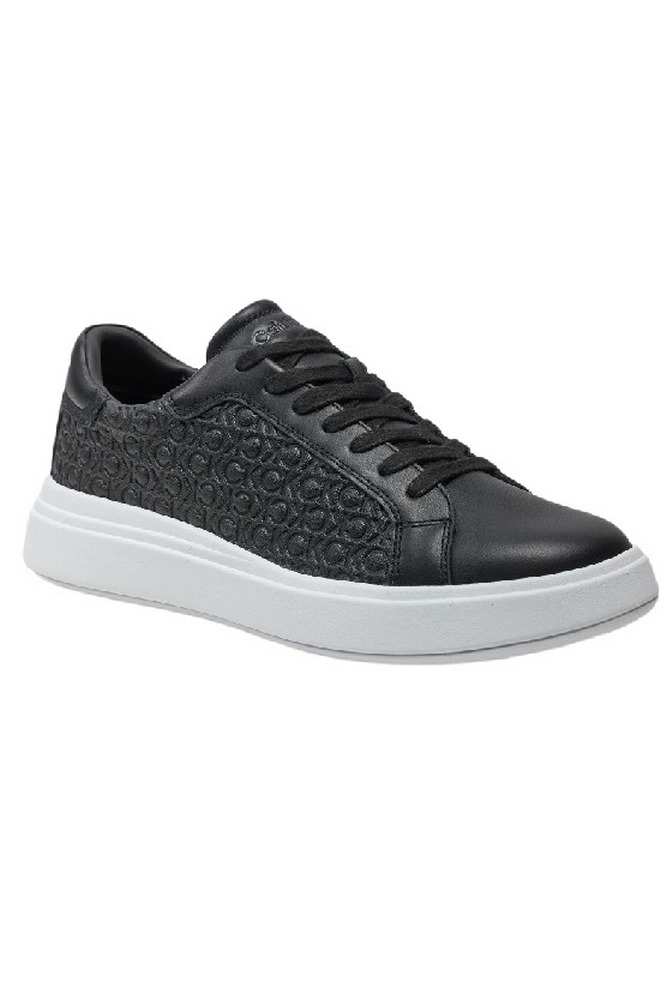 CALVIN KLEIN LOW TOP LACE UP ΠΑΠΟΥΤΣΙ ΑΝΔΡΙΚΟ BLACK