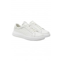 CALVIN KLEIN LOW TOP LACE UP ΠΑΠΟΥΤΣΙ ΑΝΔΡΙΚΟ WHITE