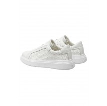 CALVIN KLEIN LOW TOP LACE UP ΠΑΠΟΥΤΣΙ ΑΝΔΡΙΚΟ WHITE