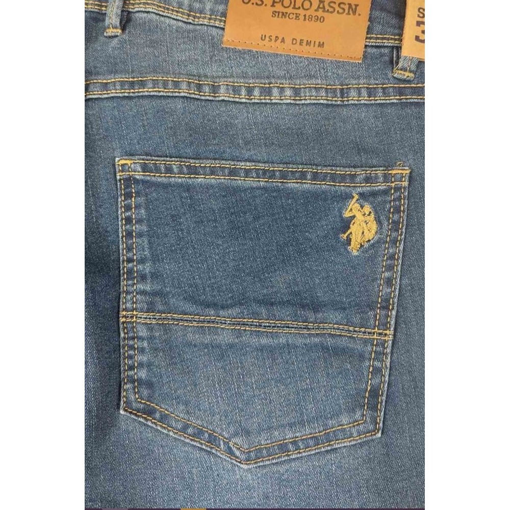 U.S POLO ASSN ROMA 53486  PACK OF 50 ΠΑΝΤΕΛΟΝΙ ΑΝΔΡΙΚΟ BLUΕ DENIM