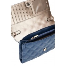 GUESS GIULLY XBODY FLAP ORGANIZER ΤΣΑΝΤΑ ΓΥΝΑΙΚΕΙΑ SLATE