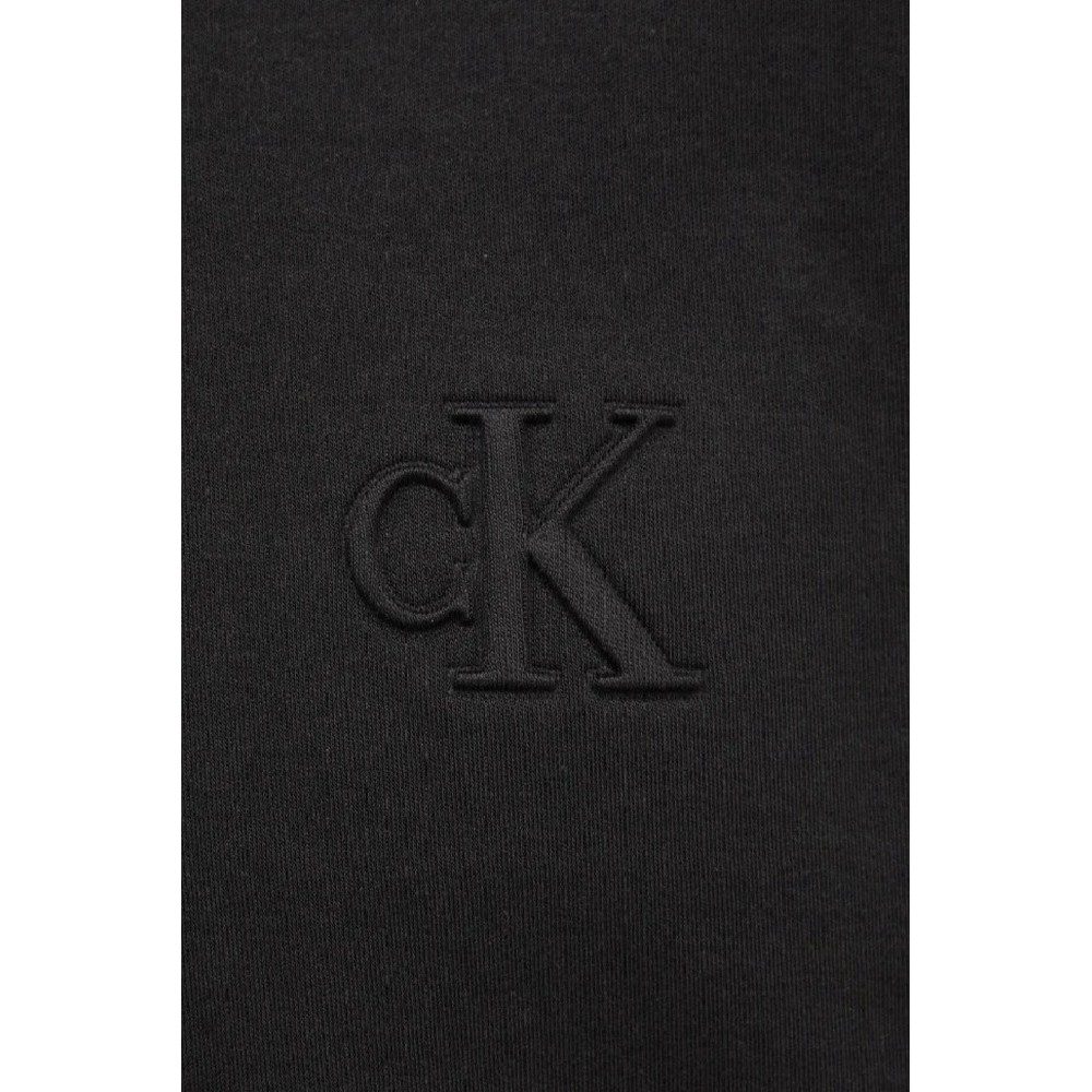 CALVIN KLEIN JEANS INTERLOCK TEE T-SHIRT ΜΠΛΟΥΖΑ ΑΝΔΡΙΚΗ BLACK