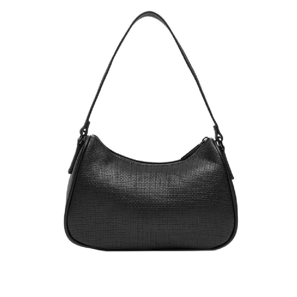 CALVIN KLEIN REFINE SHOULDER BAG_BRAID ΤΣΑΝΤΑ ΓΥΝΑΙΚΕΙΑ BLACK