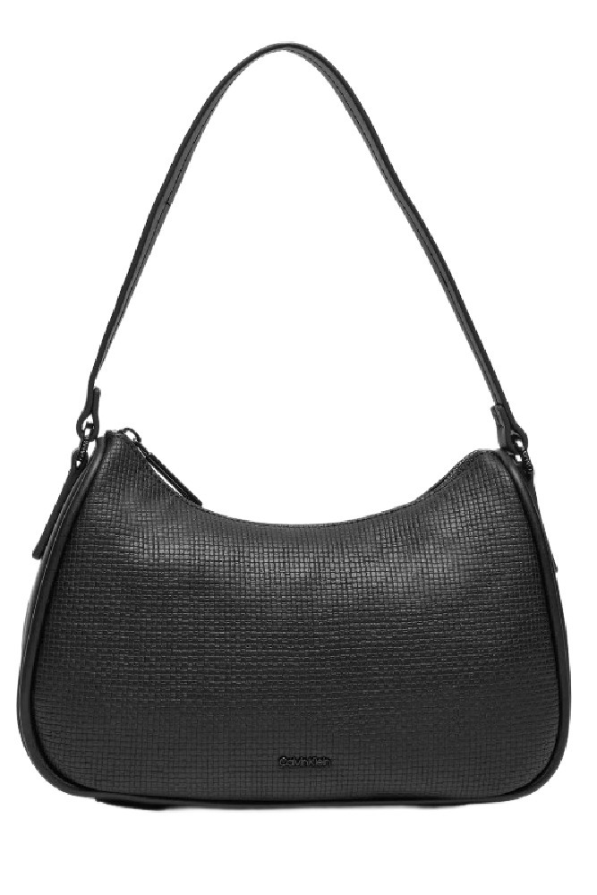 CALVIN KLEIN REFINE SHOULDER BAG_BRAID ΤΣΑΝΤΑ ΓΥΝΑΙΚΕΙΑ BLACK