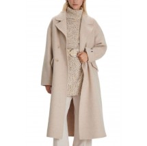 ALE WOOL CROSS COAT 8919694 ΠΑΛΤΟ ΓΥΝΑΙΚΕΙΟ BEIGE