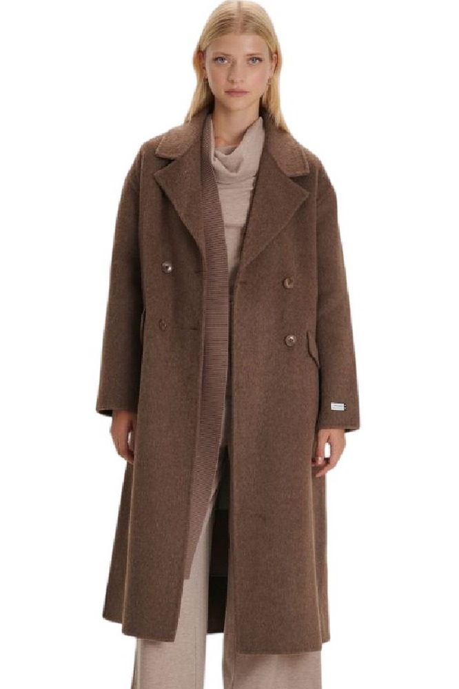 ALE WOOL CROSS COAT 8919694 ΠΑΛΤΟ ΓΥΝΑΙΚΕΙΟ CAMEL