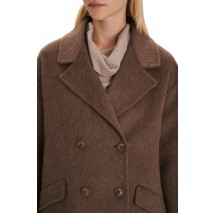 ALE WOOL CROSS COAT 8919694 ΠΑΛΤΟ ΓΥΝΑΙΚΕΙΟ CAMEL