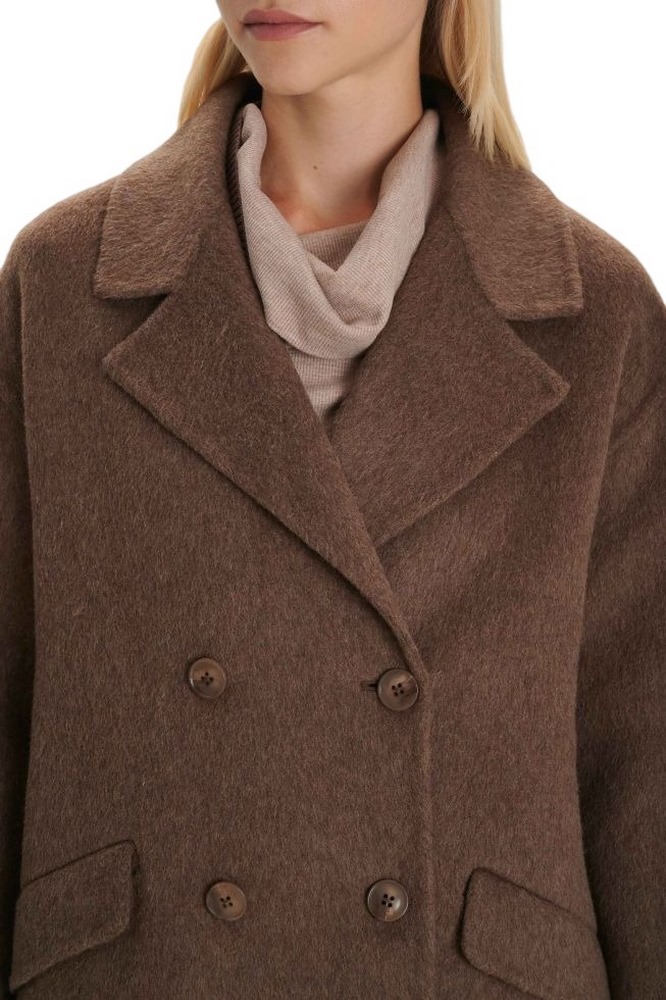 ALE WOOL CROSS COAT 8919694 ΠΑΛΤΟ ΓΥΝΑΙΚΕΙΟ CAMEL