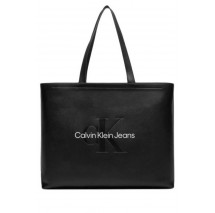 CALVIN KLEIN JEANS SCULPTED SLIM TOTE34 MONO ΤΣΑΝΤΑ ΓΥΝΑΙΚΕΙΑ BLACK