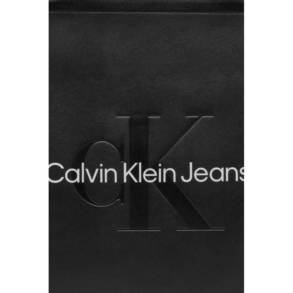 CALVIN KLEIN JEANS SCULPTED SLIM TOTE34 MONO ΤΣΑΝΤΑ ΓΥΝΑΙΚΕΙΑ BLACK