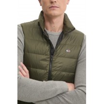 TOMMY JEANS  LT DOWN VEST EXT ΓΙΛΕΚΟ ΜΠΟΥΦΑΝ ΑΝΔΡΙΚΟ GREEN