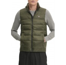 TOMMY JEANS  LT DOWN VEST EXT ΓΙΛΕΚΟ ΜΠΟΥΦΑΝ ΑΝΔΡΙΚΟ GREEN