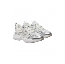 CALVIN KLEIN JEANS RETRO TENNIS LOW LACE ΠΑΠΟΥΤΣΙ ΓΥΝΑΙΚΕΙΟ BRIGHT WHITE