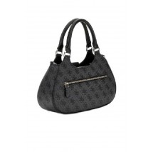 GUESS NOLANA SML GIRLFRIEND SATCHEL ΤΣΑΝΤΑ ΓΥΝΑΙΚΕΙΑ GREY