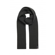 SUPERDRY D3 SDNA ESSENTIAL LOGO KNITTED SCARF ΚΑΣΚΟΛ ΓΥΝΑΙΚΕΙΟ GREY