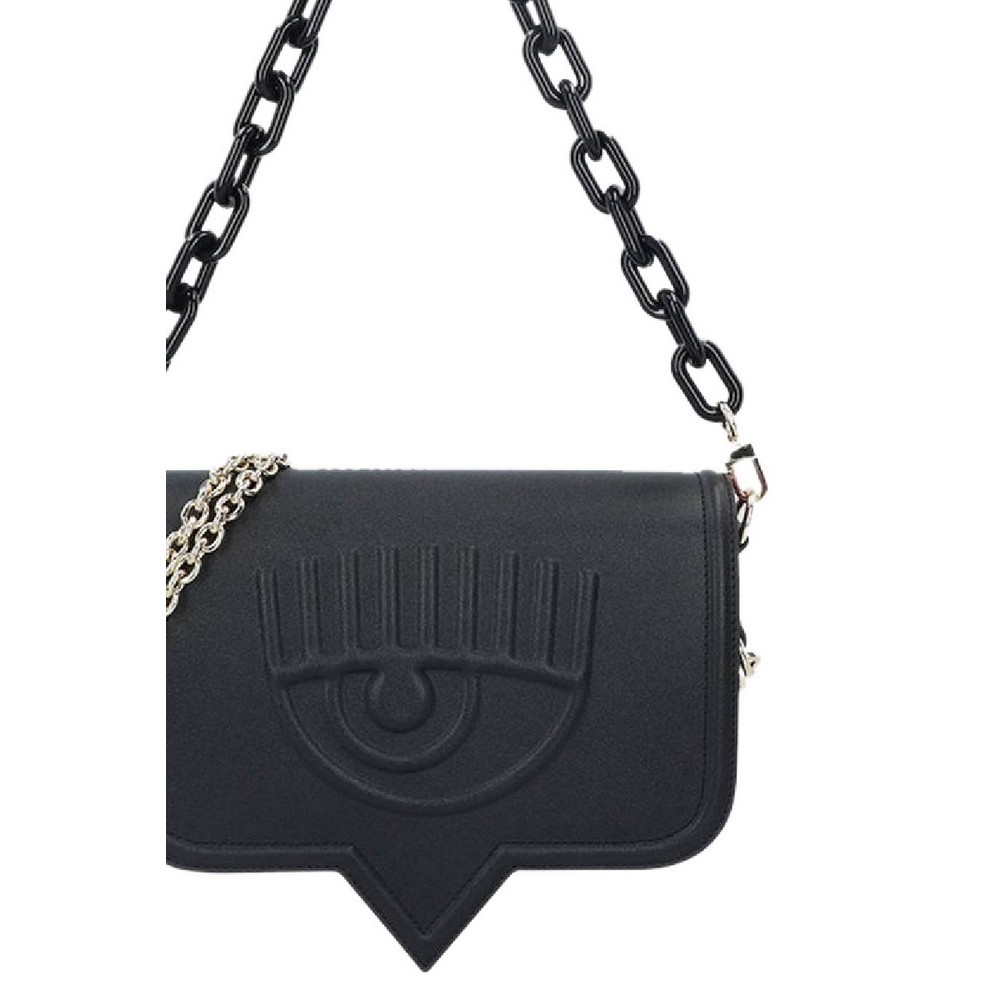 CHIARA FERRAGNI RANGE A EYELIKE BAGS 77SB4BA3ZS517 ΤΣΑΝΤΑ ΓΥΝΑΙΚΕΙΑ BLACK