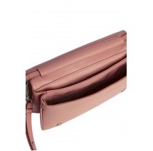 CALVIN KLEIN JEANS RE-LOCK QUILT SHOULDER BAG ΤΣΑΝΤΑ ΓΥΝΑΙΚΕΙΑ ROSE