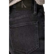 CALVIN KLEIN JEANS MOM JEAN ΠΑΝΤΕΛΟΝΙ ΓΥΝΑΙΚΕΙΟ BLACK DENIM