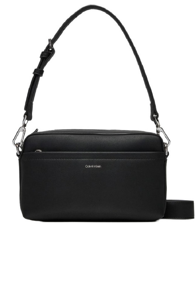 CALVIN KLEIN MUST CONVERTIBLE CAMERA BAG ΤΣΑΝΤΑ ΓΥΝΑΙΚΕΙΑ BLACK