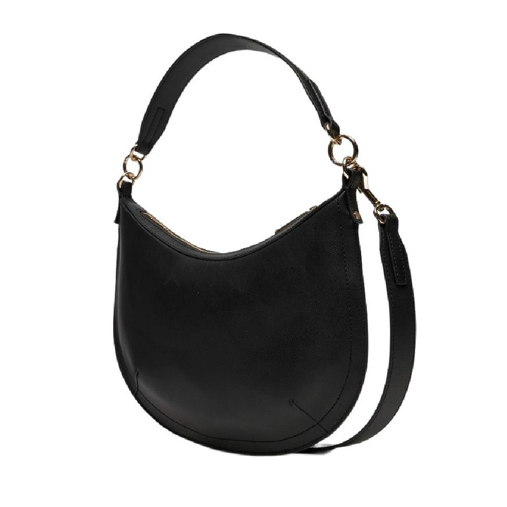 TOMMY HILFIGER TH CHIC SHOULDER BAG ΤΣΑΝΤΑ ΓΥΝΑΙΚΕΙΑ BLACK