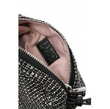 LIU JO SERA RHINESTONE EMBELLISHED SHOULDER BAG AF4305E0507 ΤΣΑΝΤΑ ΓΥΝΑΙΚΕΙΑ BLACK